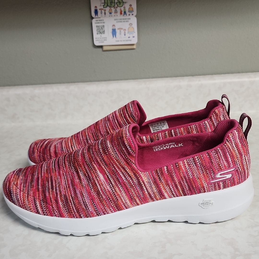 Skechers Goga Max Multicolor SlipOn Shoes Womens 12 Number 5233